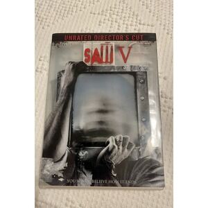 Saw V (Director's Cut) (DVD, 2008) Unrated ~Very Good